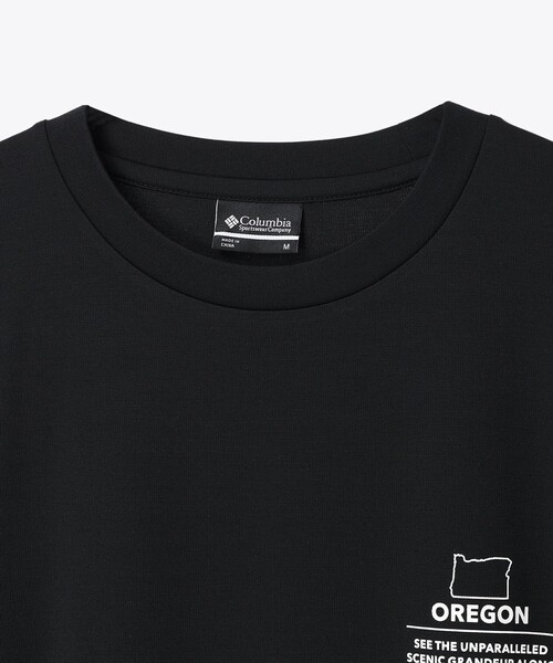 Columbia(コロンビア)の「COLUMBIA BLACK LABEL/メンズ ドライウェルストリーム グラフィック ショートスリーブ Tシャツ レトロ/コロンビアブラックレーベル(Tシャツ/カットソー・メンズ・ブラック/ホワイト/ネイビー/ベージュ・S/L/M/XL)」の14枚目の写真