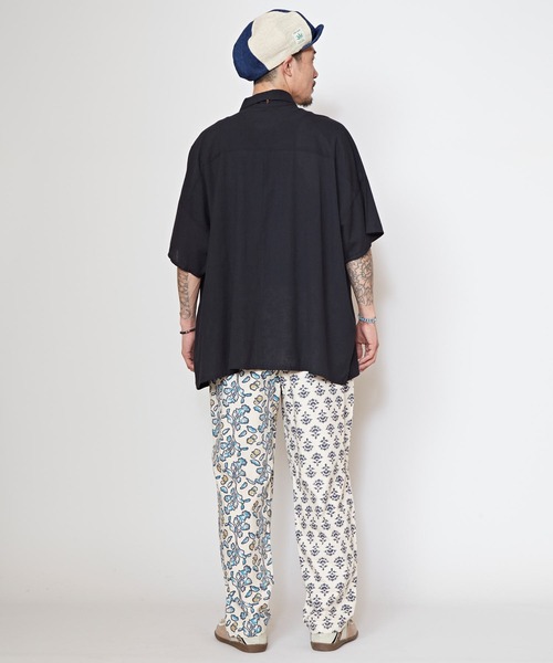 チャイハネ(チャイハネ)の「【チャイハネ】スプーネMEN'S開襟シャツ(シャツ/ブラウス・メンズ・ブルー/ブラック/ホワイト/キャメル・FREE)」の17枚目の写真