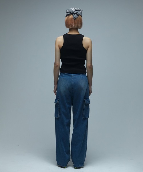 BEEDEN（ビーデン）の「AMERICAN TANK（タンクトップ・レディース・ブラック/ホワイト・SMALL/MEDIUM）」の16枚目の写真