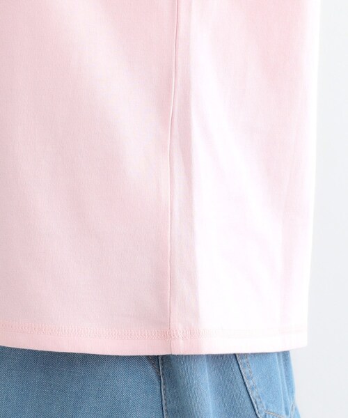 Cutie Blonde（キューティーブロンド）の「【洗える/S-LL】選べる4柄 プリントアソート ベーシックTシャツ（Tシャツ/カットソー・レディース・チャコール/ブラック系3/ホワイト系4/ピンク系7/ホワイト系1/ブラック系1・01/02/03/04）」の11枚目の写真