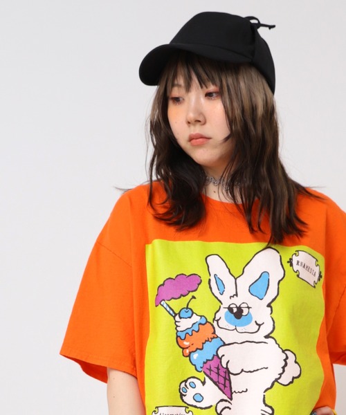 RNA（アールエヌエー）の「E5107 イヤーフラップキャップ（キャップ・レディース・カモフラージュ/ライトブルー/ブラック・FREE）」の11枚目の写真