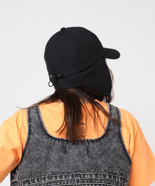 RNA（アールエヌエー）の「E5107 イヤーフラップキャップ（キャップ・レディース・カモフラージュ/ライトブルー/ブラック・FREE）」の7枚目の写真