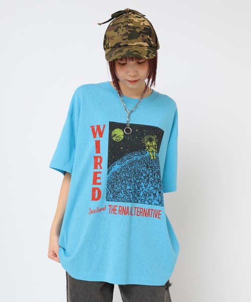 RNA（アールエヌエー）の「E5107 イヤーフラップキャップ（キャップ・レディース・カモフラージュ/ライトブルー/ブラック・FREE）」の13枚目の写真