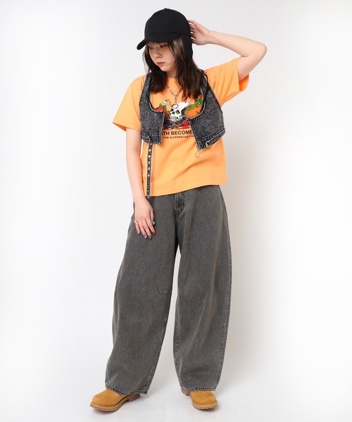 RNA（アールエヌエー）の「E5107 イヤーフラップキャップ（キャップ・レディース・カモフラージュ/ライトブルー/ブラック・FREE）」の14枚目の写真