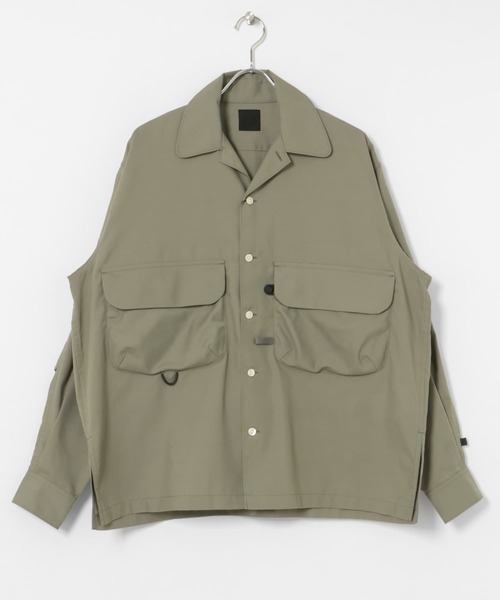 DAIWA PIER39（ダイワピア39）の「DAIWA PIER39　SPORTS OPEN COLLAR SHIRT L/S（シャツ/ブラウス・メンズ・ブラック/グレー系その他/チャコールグレー・SMALL/MEDIUM/LARGE/X-LARGE）」の16枚目の写真