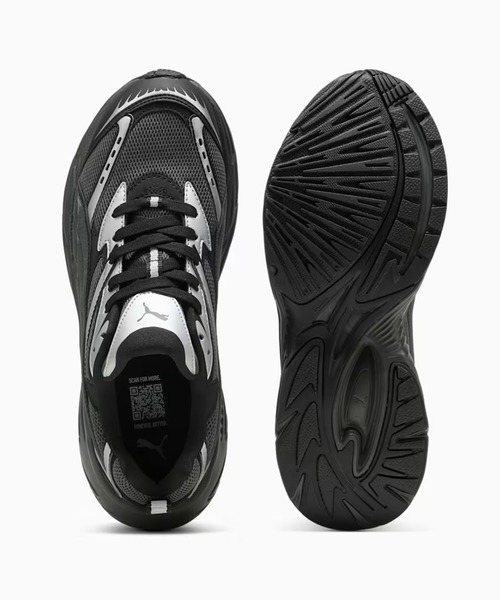 PUMA（プーマ）の「PUMA/プーマ PUMA Morphic Retro スニーカー（スニーカー・メンズ・ブラック・28/27/26）」の9枚目の写真