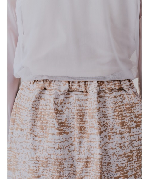 DOLLUPOOPS(ドールアップウップス)の「パイピングジャガードタイトスカート(スカート・レディース・ブラック/ベージュ・38)」の21枚目の写真