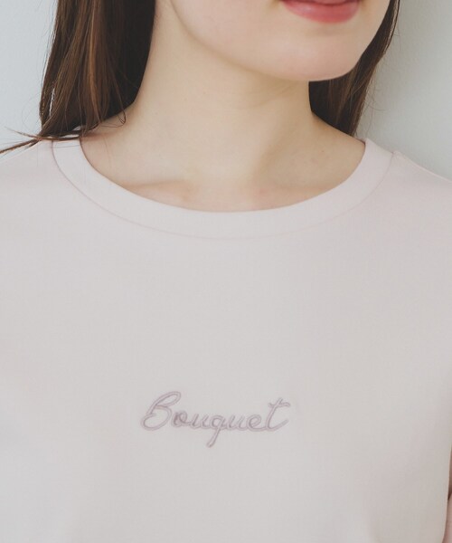 セール】ワンポイントロゴ刺繍Tシャツ【UV/接触冷感/洗濯機洗い