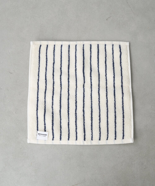 BIRTHDAY BAR(バースデイバー)の「ストライプパターンタオルハンカチ(ハンカチ/ハンドタオル・レディース・バイオレット/アイボリー・0)」の4枚目の写真