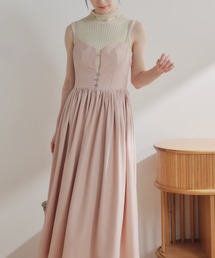 ECREL | フロントホックビスチェキャミワンピース(ワンピース)