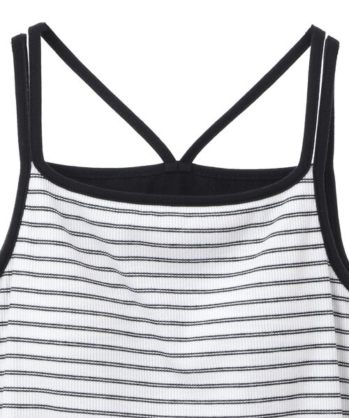 AMERICAN HOLIC(アメリカンホリック)の「カップ付きバッククロスボーダーキャミソール(キャミソール・レディース・ブルー/ブラック/ブラウン・M/L)」の19枚目の写真