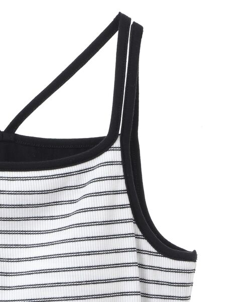 AMERICAN HOLIC(アメリカンホリック)の「カップ付きバッククロスボーダーキャミソール(キャミソール・レディース・ブルー/ブラック/ブラウン・M/L)」の20枚目の写真