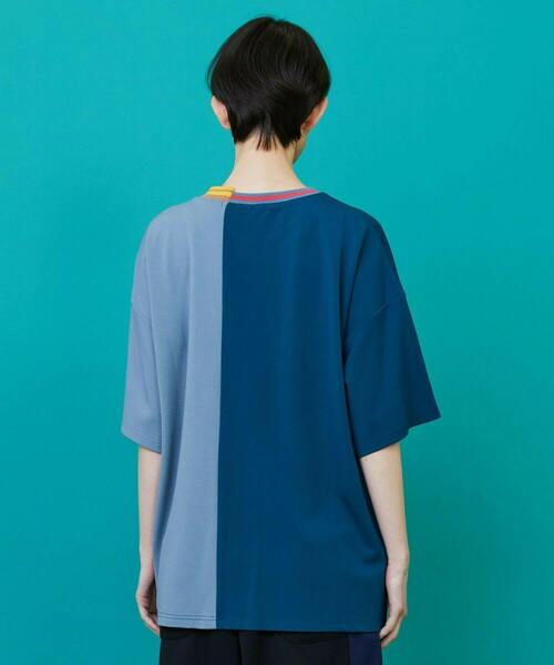 FRAPBOIS(フラボア)の「ポケポンチ カットソー(Tシャツ/カットソー・レディース・ブルーグリーン/ブラック・1/2)」の4枚目の写真