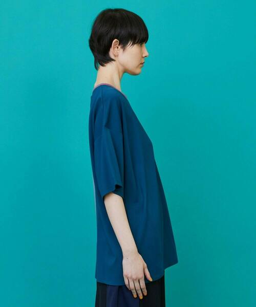 FRAPBOIS(フラボア)の「ポケポンチ カットソー(Tシャツ/カットソー・レディース・ブルーグリーン/ブラック・1/2)」の5枚目の写真