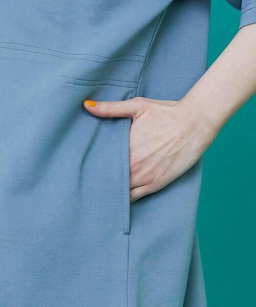 FRAPBOIS(フラボア)の「ポケポンチ カットソー(Tシャツ/カットソー・レディース・ブルーグリーン/ブラック・1/2)」の7枚目の写真