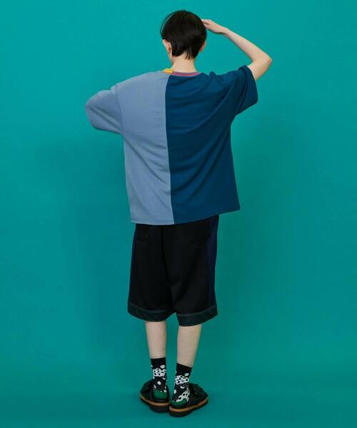 FRAPBOIS(フラボア)の「ポケポンチ カットソー(Tシャツ/カットソー・レディース・ブルーグリーン/ブラック・1/2)」の12枚目の写真