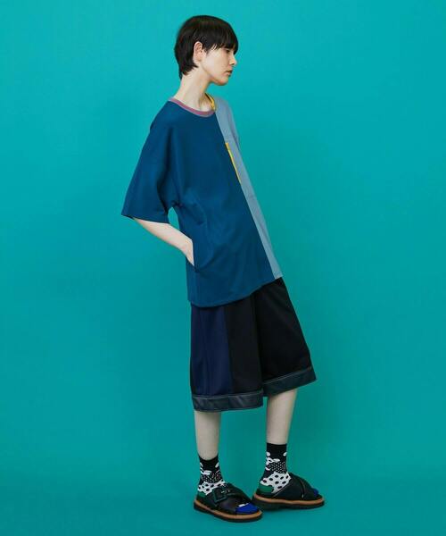 FRAPBOIS(フラボア)の「ポケポンチ カットソー(Tシャツ/カットソー・レディース・ブルーグリーン/ブラック・1/2)」の13枚目の写真