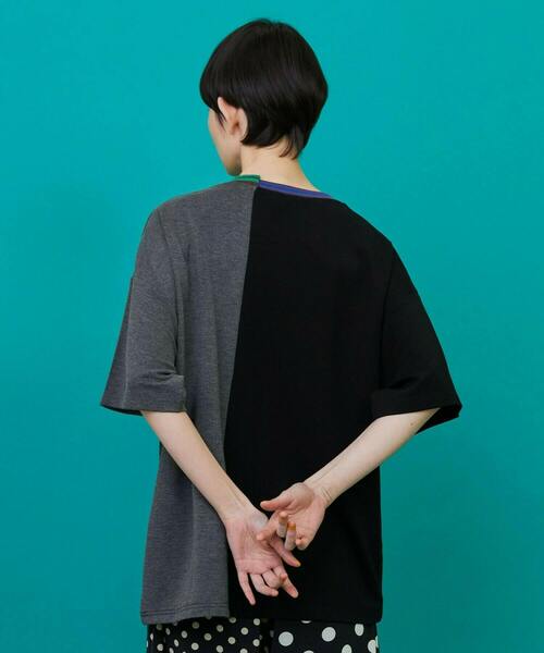 FRAPBOIS(フラボア)の「ポケポンチ カットソー(Tシャツ/カットソー・レディース・ブルーグリーン/ブラック・1/2)」の16枚目の写真