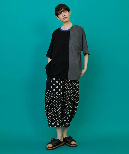 FRAPBOIS(フラボア)の「ポケポンチ カットソー(Tシャツ/カットソー・レディース・ブルーグリーン/ブラック・1/2)」の18枚目の写真