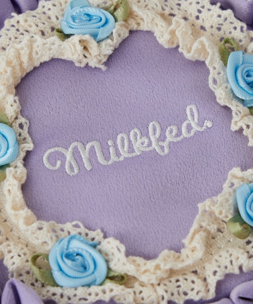 MILKFED.（ミルクフェド）の「CAKE POUCH（ポーチ・レディース・オフホワイト/ブラウン/ライトパープル・ONE SIZE）」の17枚目の写真