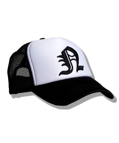 NO ID.（ノーアイディ）の「mko12909-ｲﾆｼｬﾙｴﾝﾌﾞﾛｲﾀﾞﾘｰCAP（キャップ・メンズ・ブラック/ホワイト・ONE SIZE）」の16枚目の写真