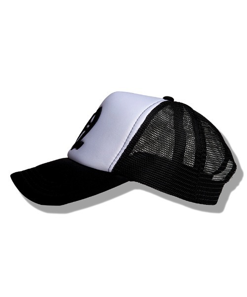 NO ID.（ノーアイディ）の「mko12909-ｲﾆｼｬﾙｴﾝﾌﾞﾛｲﾀﾞﾘｰCAP（キャップ・メンズ・ブラック/ホワイト・ONE SIZE）」の13枚目の写真