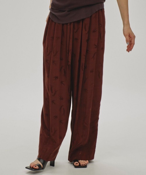 セール】TODAYFUL Swallow Satin Pants 12510713（その他パンツ