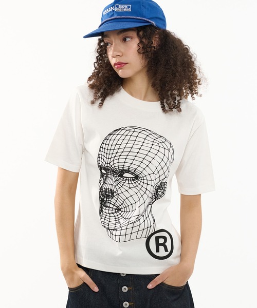 【セール】福袋のファッション通販 ART GRAPHIC FACE TEE フェイスグラフィックアートT（Tシャツ / 写真・グラフィック