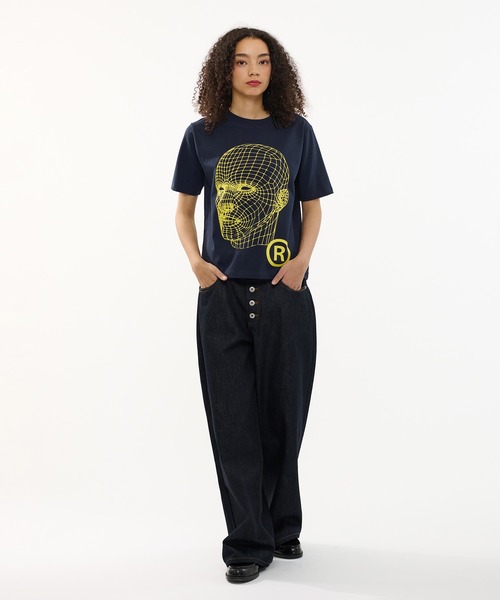 tシャツ ART GRAPHIC Tシャツ レディース FACE GRAPHIC ART TEE / フェイスグラフィックアートT（Tシャツ