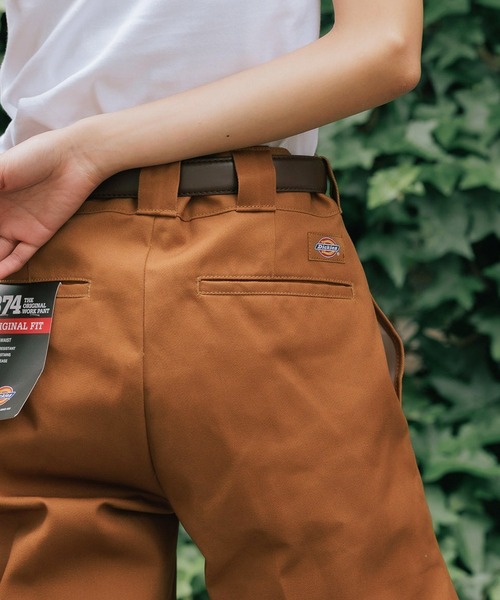 Dickies 囚人 ワークパンツ ディッキーズ オレンジ - メルカリ