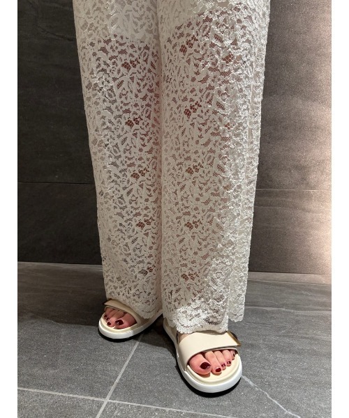 セール】ESTNATION / コード スカラップ レース パンツ（その他パンツ