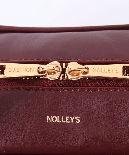 NOLLEY’S(ノーリーズ)の「横長スクエアボストンバッグ(ボストンバッグ・レディース・ボルドー/ブラック・FREE)」の9枚目の写真