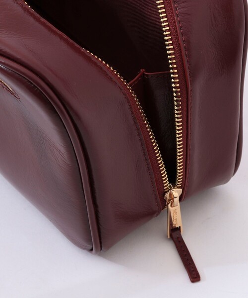 NOLLEY’S(ノーリーズ)の「横長スクエアボストンバッグ(ボストンバッグ・レディース・ボルドー/ブラック・FREE)」の14枚目の写真