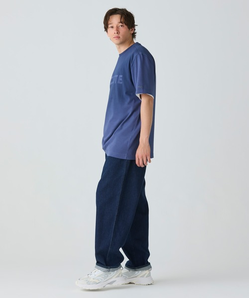 LACOSTE（ラコステ）の「グラデーション ステンシルブランドネームロゴTシャツ（Tシャツ/カットソー・メンズ・ブラウン/ダークブルー/グレイッシュブルー・2/4/3/5）」の20枚目の写真