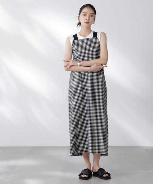 RITA ROW(リタロウ)の「RITA ROW/OYSTER DRESS ギンガムチェック(ワンピース・レディース・その他1・M)」の8枚目の写真