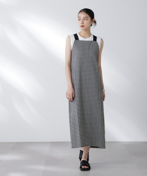 RITA ROW(リタロウ)の「RITA ROW/OYSTER DRESS ギンガムチェック(ワンピース・レディース・その他1・M)」の2枚目の写真
