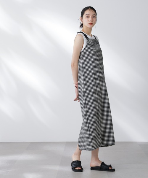 RITA ROW(リタロウ)の「RITA ROW/OYSTER DRESS ギンガムチェック(ワンピース・レディース・その他1・M)」の4枚目の写真