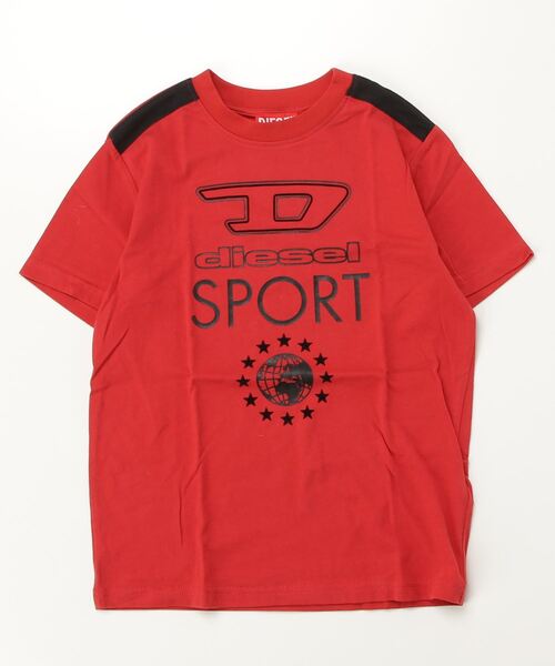 DIESEL(ディーゼル)Kids & Junior ブランドロゴ半袖Tシャツカットソー