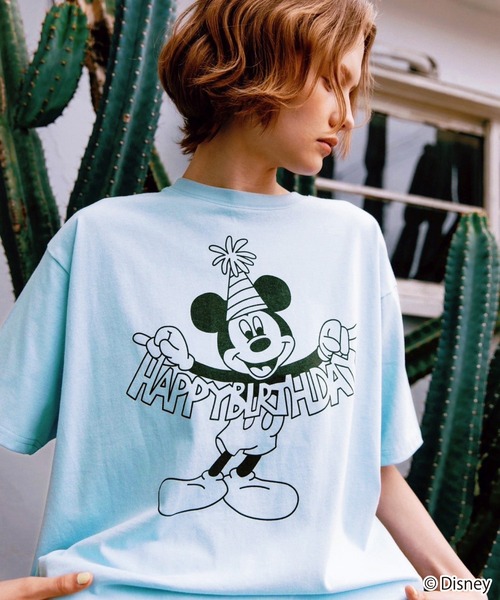 WCJ HAPPY BIRTHDAY TEE バースデーTシャツ BIGサイズ Disney / HAPPY BIRTHDAY TEE（Tシャツ/カットソー）｜WCJ