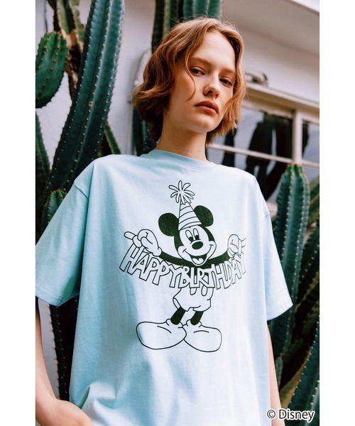 Disney / HAPPY BIRTHDAY TEE（Tシャツ/カットソー）｜WCJ（ダブルシー