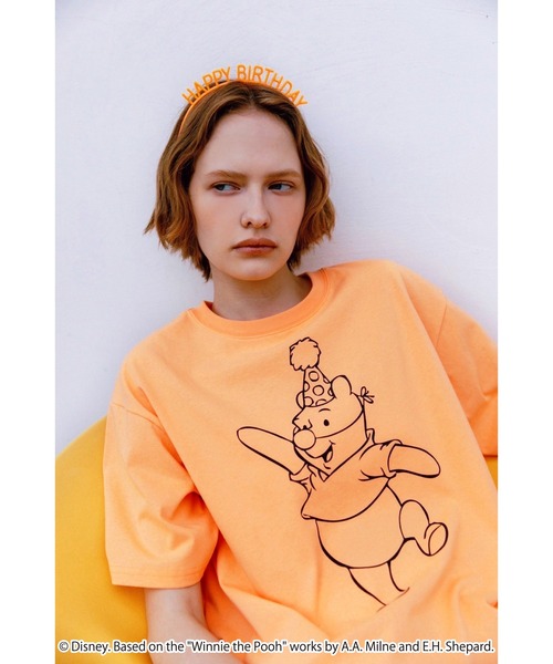 WCJ ミッキーマウス HAPPY BIRTHDAY Tシャツ Disney / HAPPY BIRTHDAY TEE（Tシャツ/カットソー）｜WCJ