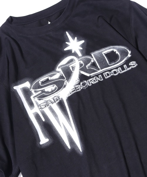 SAD REBORN DOLLS（サッドリボーンドルズ）の「FVVO/フリーワールドオーダー Hawaii TEE 半袖Tシャツ グラフィックＴシャツ（Tシャツ/カットソー・メンズ・ホワイト/ブラック・M/L）」の5枚目の写真