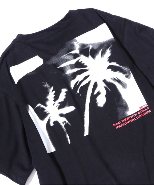 SAD REBORN DOLLS（サッドリボーンドルズ）の「FVVO/フリーワールドオーダー Hawaii TEE 半袖Tシャツ グラフィックＴシャツ（Tシャツ/カットソー・メンズ・ホワイト/ブラック・M/L）」の8枚目の写真