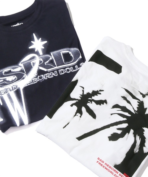 SAD REBORN DOLLS（サッドリボーンドルズ）の「FVVO/フリーワールドオーダー Hawaii TEE 半袖Tシャツ グラフィックＴシャツ（Tシャツ/カットソー・メンズ・ホワイト/ブラック・M/L）」の11枚目の写真