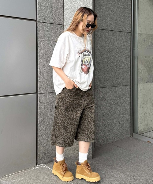 sedacle(セダクル)の「エンジェルハートグラフィックTシャツ(Tシャツ/カットソー・レディース・チャコールグレー/アイボリー/ベージュ・LARGE/MEDIUM/SMALL)」の13枚目の写真