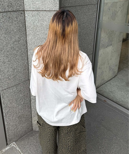 sedacle(セダクル)の「エンジェルハートグラフィックTシャツ(Tシャツ/カットソー・レディース・チャコールグレー/アイボリー/ベージュ・LARGE/MEDIUM/SMALL)」の11枚目の写真