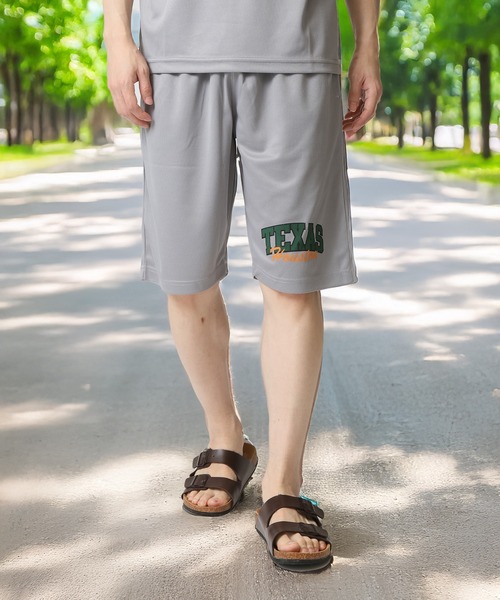 TopIsm（トップイズム）の「速乾ドライメッシュ加工 プリントショーツ（その他パンツ・メンズ・ブラック系9/グレー系2/ブラック系4/グレー/ブラック系1/ブラック×ホワイト・M/L/LL）」の6枚目の写真