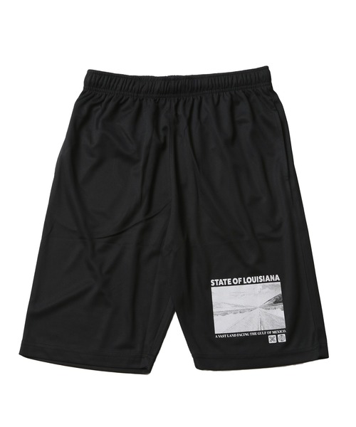 TopIsm（トップイズム）の「速乾ドライメッシュ加工 プリントショーツ（その他パンツ・メンズ・ブラック系9/グレー系2/ブラック系4/グレー/ブラック系1/ブラック×ホワイト・M/L/LL）」の9枚目の写真