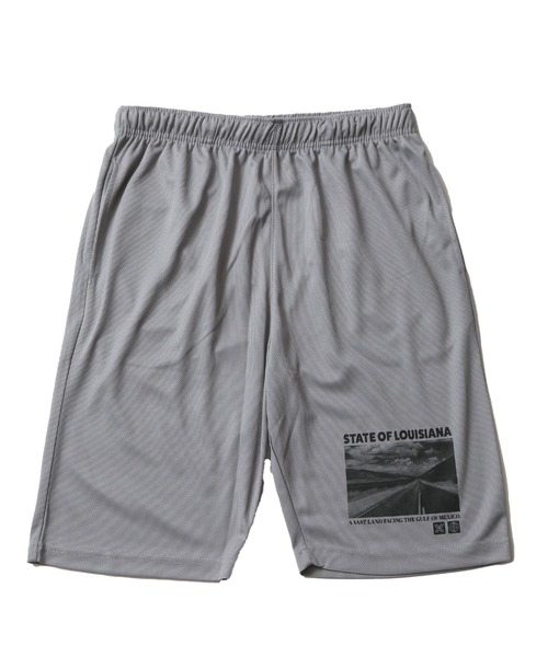 TopIsm（トップイズム）の「速乾ドライメッシュ加工 プリントショーツ（その他パンツ・メンズ・ブラック系9/グレー系2/ブラック系4/グレー/ブラック系1/ブラック×ホワイト・M/L/LL）」の12枚目の写真