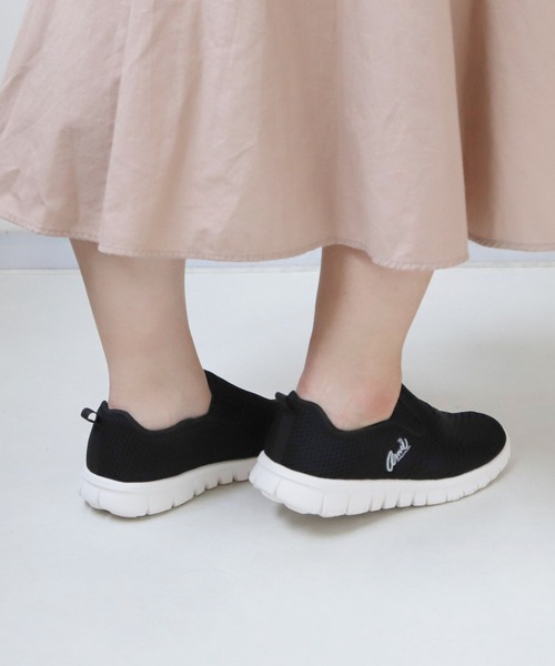 Arnie Arnold Palmer(アーニーアーノルドパーマー)の「Arnie Arnold Palmer スリッポン AN0902(スリッポン・レディース・ホワイト/ネイビー/ブラック/ブラック系その他/グレー・22.5cm/23cm/23.5cm/24cm/24.5cm/25cm)」の7枚目の写真